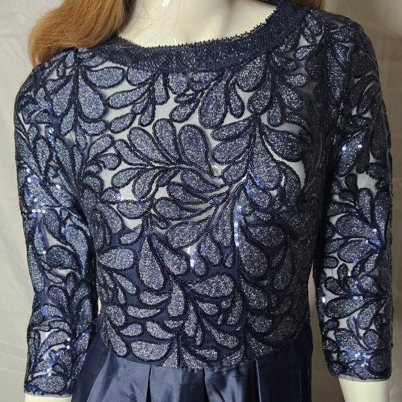 Stunning Faeriesty Dress - Navy Blue - Size S - NWOT - Picture 2 of 7